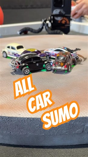 RC SUMO BATTLE: All-Car Showdown for Ultimate Ring Control