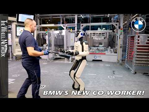 Humanoid Robotics (AEON) at BMW Group Plant Leipzig [4K]