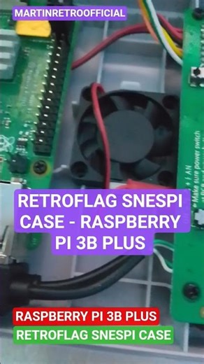 RETROFLAG SNESPI CASE - RASPBERRY PI 3B PLUS