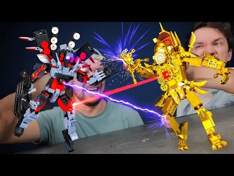 I Made Chainsaw Man Vs Skibidi Toilet - Who's The STRONGEST?! ⛓🚽 *EPIC DIY Showdown*