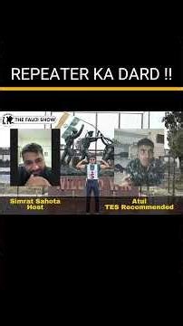 REPEATERS KA DUKH 🙌 WHAT FAILING IN SSB LOOKS LIKE🥹 ft SSB RECOMMENDED CANDIDATE ATUL