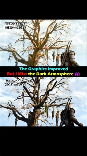 Looks Better… But Feels Too Colorful 👀 The Witcher 3 GOTY vs Remastered
