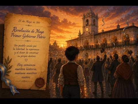El niño que vio nacer la Patria | Revolución de Mayo para Niños | Cuento Animado