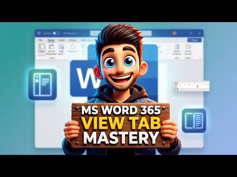 MS Word 365 Mastery | View Tab Complete Guide For Beginners & Professional | Step-by-step Tutorial