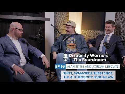 EP16 Disability Warriors: The Boardroom. Suits, Swagger & Substance: The Authenticity Edge in Law