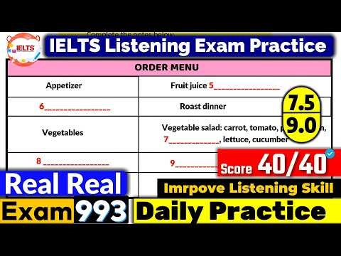 IELTS Listening Practice Test 2026 with Answers | Recent Exam - 07.04.2026 | ielts listening