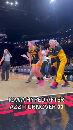 Iowa Women's Basketball Highlights After Azzi Fudd Turnover