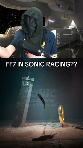 Final Fantasy 7 In Sonic Racing Crossworlds! #ff7 #finalfantasy7 #ff7remake