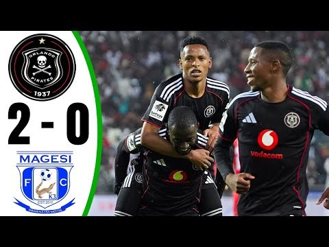 Orlando Pirates vs Magesi 2-0 - All Goals & Highlights - 2026
