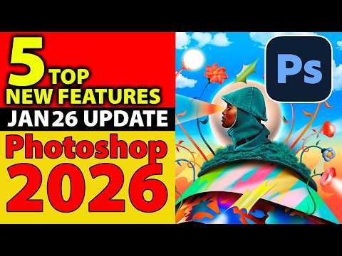 TOP Photoshop New Features (Generative Fill resolution increase!) - 2026 Jan update