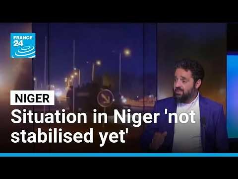 Situation in Niger 'not stabilised yet' as security forces deploy around airport • FRANCE 24