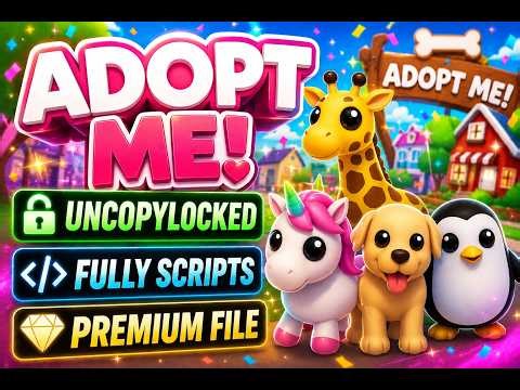[LEAKED] 😻Adopt Me! Uncopylocked