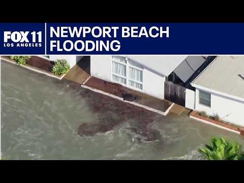 LIVE: Update on Newport Beach coastal flooding