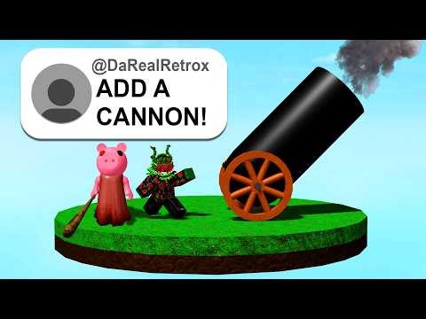 WORKING CANNON in Piggy Build Mode!