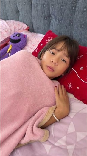 Molly takes care of her sister when she's sick ❤️