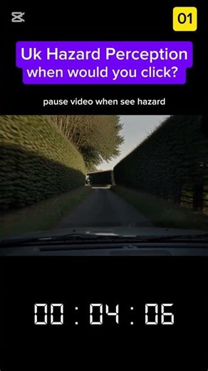 UK Hazard Perception Test | When to Click for Full Marks - Pass The Road