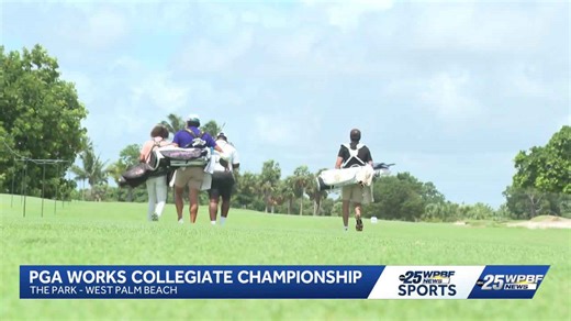 Full circle moment for the park's PGA professional at PGA Works Collegiate Championship