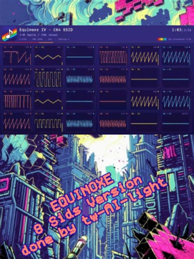 C64 SID Music: Equinox 8Sids Version