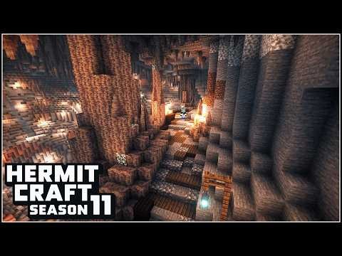 Elevated Cave Pathing! | HermitCraft 11 | 57