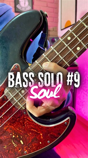 Bass Solos Studies #9 (Tabs + Tutorial in the description).