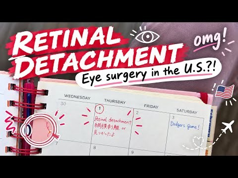 【Retinal detachment】Omg! Eye surgery in the U.S.?!
