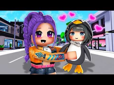 RUMI ADOPTE LE PINGOUIN GUGUGAGA ROBLOX BROOKHAVEN RP