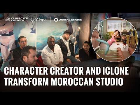 Character Creator and iClone Transform Moroccan 3D Studio