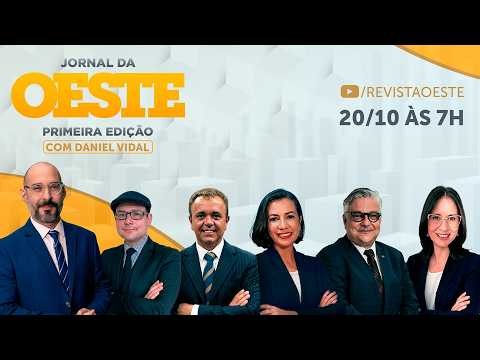 LULA QUER PROIBIR SER CHAMADO DE "LADRÃO" - JORNAL DA OESTE PRIMEIRA EDIÇÃO - 20/10/2026