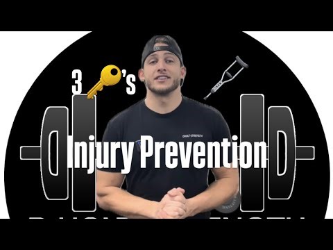 Three Keys to Injury Prevention 