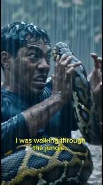 Man vs Giant Python Snake Fight – Real Jungle Survival Story 😱