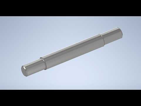 Autodesk Inventor 2024 Tutorial – Axle [Step by Step]