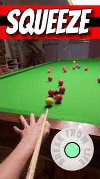 Snooker Practice Break Tight Squeeze 🪗 GoPro Headcam POV