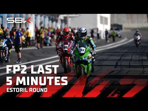 The LAST 5 minutes of FP2 at Estoril 🚀 | 2026 #EstorilWorldSBK 🇵🇹