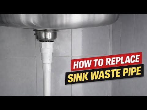 How To Install Waste Pipe in Washbasin & kitchen Sink, Plumbing Diy tricks, Drain pipe fitting