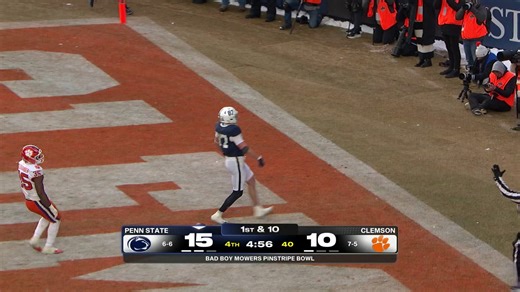 Penn State goes up two scores 👀 Watch the ending of Penn State-Clemson on ABC and the ESPN App 🍿 | College Football on ESPN