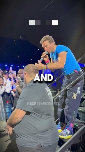 Chris Martin Brought a Security Guard on Stage 😳 #curious #amazing #viral