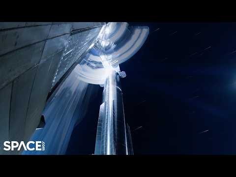 SpaceX stacks Starship for flight 14 in epic time-lapse