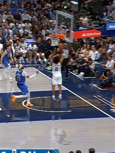 Dylan Harper's Clutch Putback Dunk vs. Mavericks | Spurs Highlights