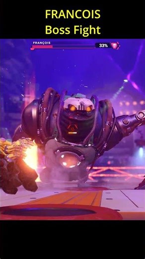 FRANCOIS Boss Fight Ratchet & Clank Rift Apart PS5 4K 60FPS HDR#ps5 #shorts