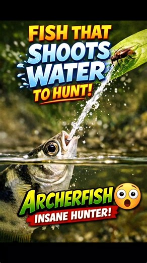 Archerfish Hunting: The Fish That Shoots Water to Catch Prey
