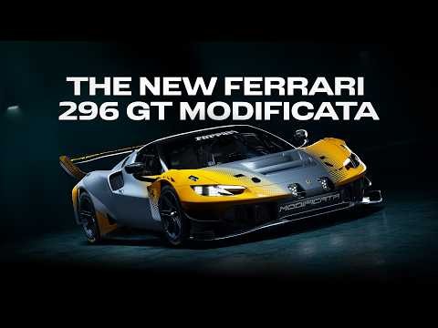 Introducing the new Ferrari 296 GT Modificata