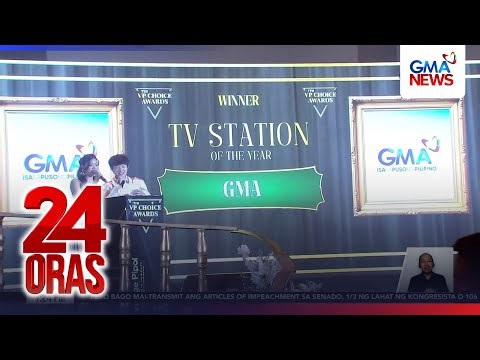 GMA Network, Kapuso personalities at Sparkle stars, pinarangalan sa 7th VPCA | 24 Oras