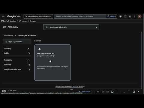 App Engine: Qwik Start - Python - Launching the App - Candri