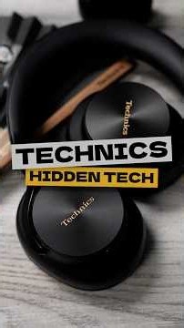 Technics are using a secret audio technique🎧 ( A100 Headphones )