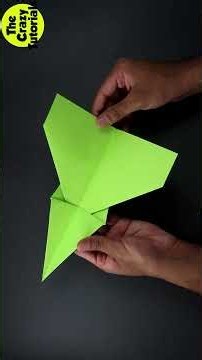 Record Winning Easy Origami - Paper Plane | Longest flying paper plane | how to make 😃