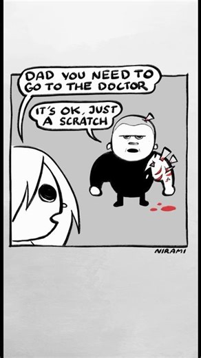 Just a scratch #comics