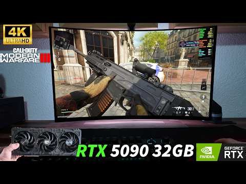 Call of Duty Modern Warfare 3 - RTX 5090 32GB - Ryzen 7 9800X3D | Alienware OLED AW3225QF 32" 240Hz