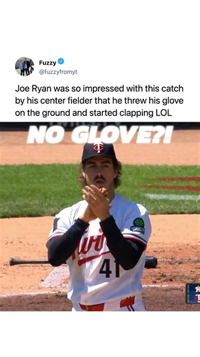 he threw his glove 😂