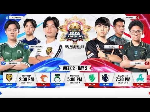 🔴 LIVE | MPL PH S18 | ENGLISH - Week 2 Day 2