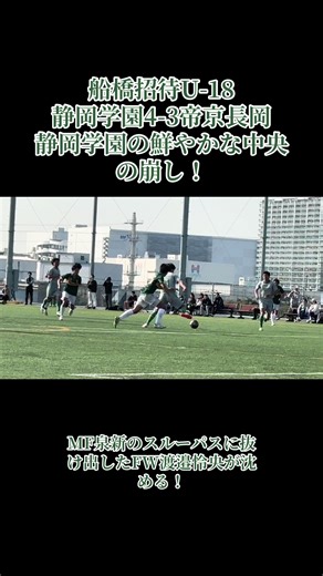 #高校サッカー #静岡学園 #サッカー #ゴール #テクニック